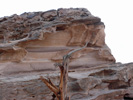 Biblische Orte - Petra (al-Batra) - Felsgrab ed-Deir Aussichtspunkt